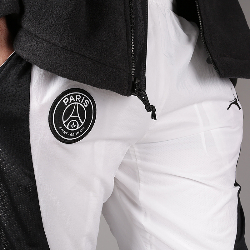 мужские белые брюки Jordan PSG AJ 1 BQ4224-100 - цена, описание, фото 3